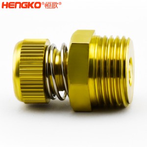 廠家批發HSD型可調節青銅消聲消音器多規格耐高溫消音降噪,用于電磁閥氣動靜音器接頭