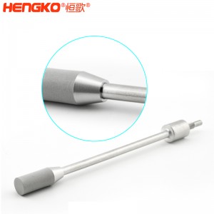 源頭廠家生產不銹鋼曝氣頭氣泡石耐高溫耐酸耐腐蝕,應用于廢水處理