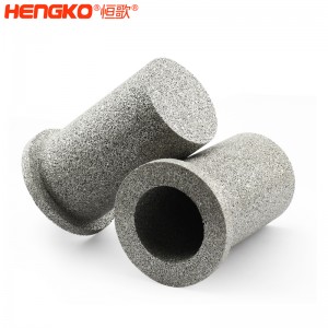定制0.2-90um粉末燒結(jié)不銹鋼濾筒結(jié)構(gòu)穩(wěn)定抗沖擊，用于化工食品水處理