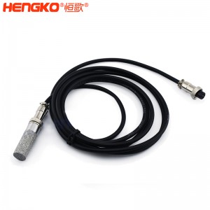 恒歌直銷不銹鋼RHT-H20-B平頭溫濕度傳感器探頭帶電線，用于農業大棚