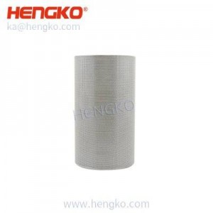 工廠定制耐高溫燒結多孔不銹鋼304 316 316L絲網(wǎng)筒式高效過濾器