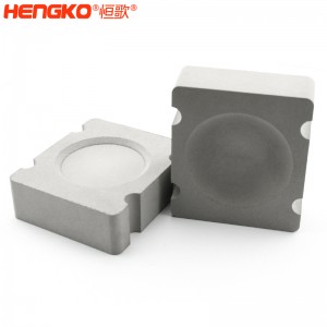 工廠定制不銹鋼316|316L燒結(jié)濾芯用于真空打包機(jī)抽氣塊|透氣板_支持定制