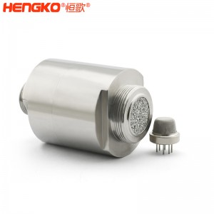 RS485氣體傳感器探頭外殼儀表殼體防爆防塵防水，用于化工廠氣體檢測儀外殼